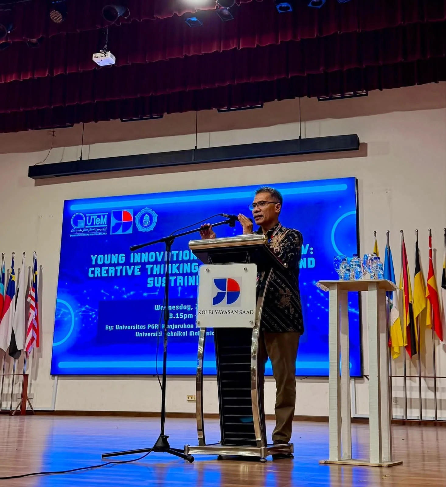 Delegasi Unikama Berbagi Inspirasi Inovasi di Kolej Yayasan Saad Malaysia