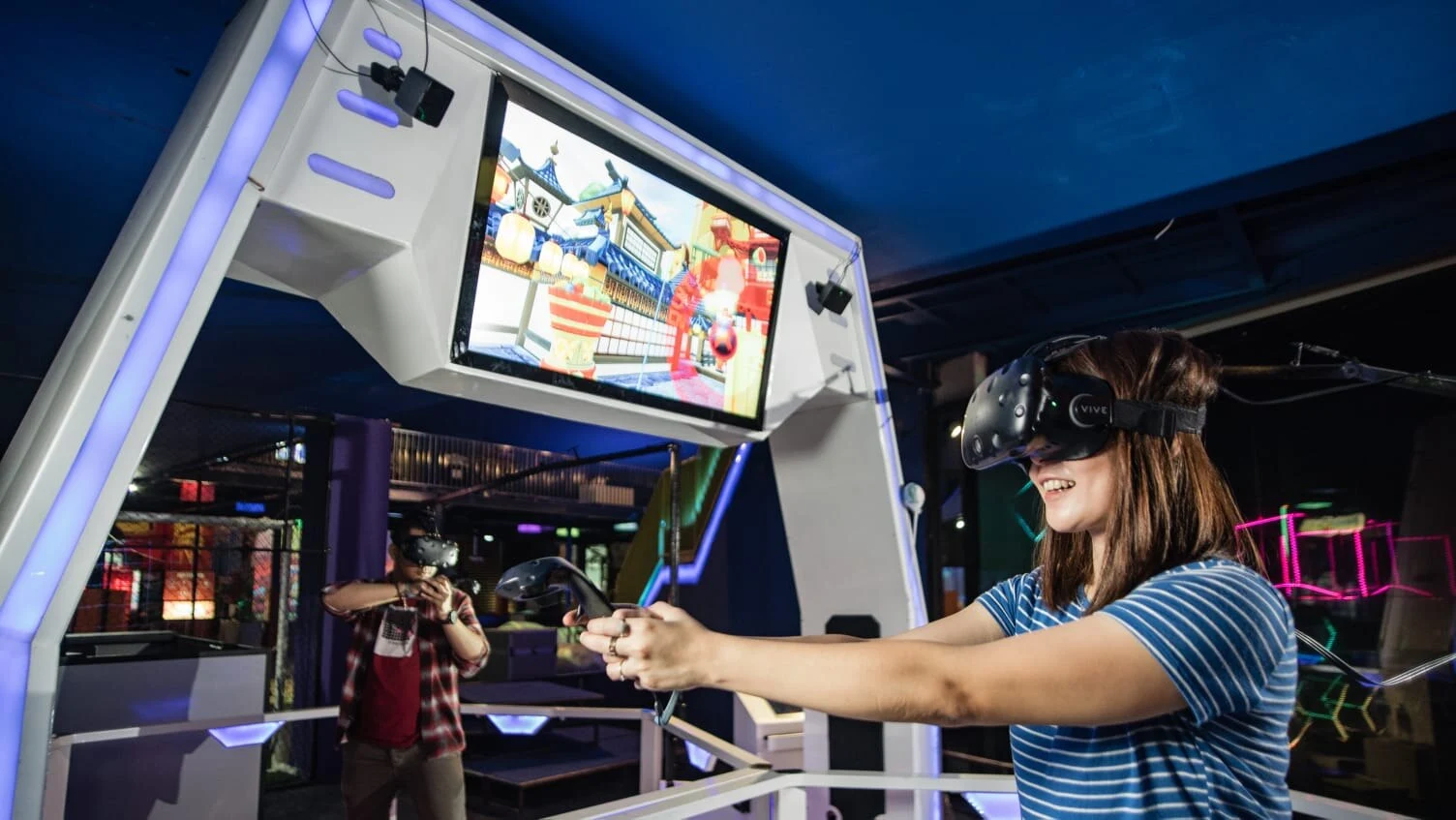 Fruit Ninja VR, Game Imersif Seru bin Wajib Kamu Coba di Fun Tech Plaza Jatim Park 3