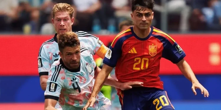 Hasil Spanyol vs Belgia: Gol Merino Antar La Furia Roja ke Semifinal