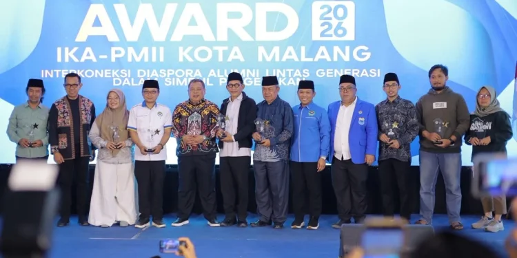 8 Peraih IKA-PMII Awards 2026. Foto/dok IKA PMII Kota Malang