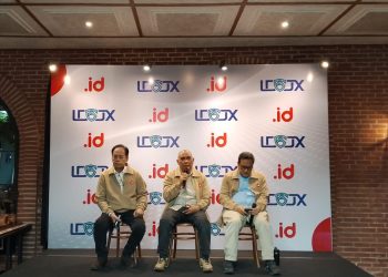 Pimpinan Pengelola Nama Domain Internet Indonesia (PANDI) memberikan literasi di Kota Malang (M Sholeh)