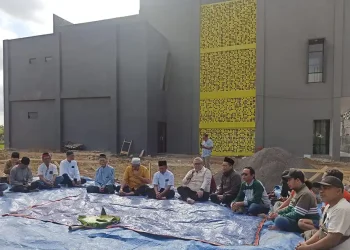 Jelang Muscab IV, IKA-PMII Kota Malang Gelar Tetenger Buka Tanah Masjid