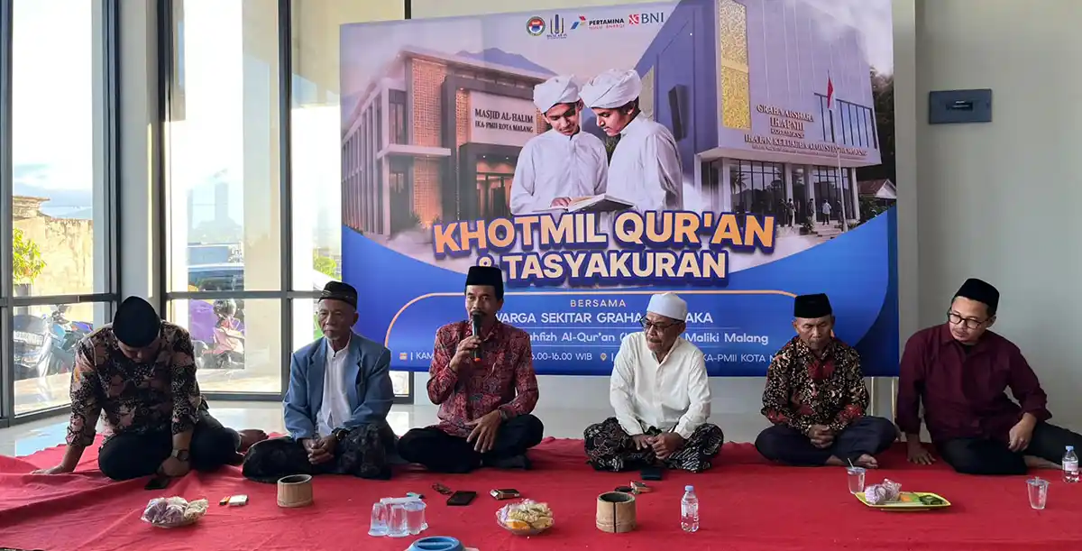 Jelang Muscab IV, IKA-PMII Kota Malang Gelar Tetenger Buka Tanah Masjid