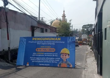 Jembatan Sonokembang Malang Hampir Rampung, Akses Portable Mulai Dibongkar