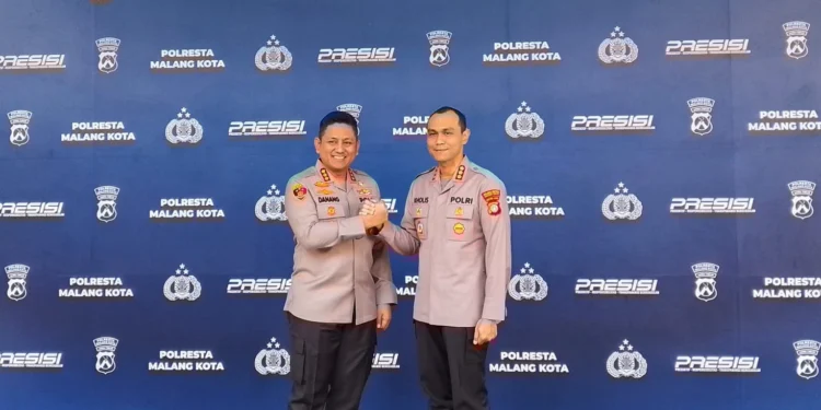 Kapolresta Malang Kota Resmi Berganti, Danang Setiyo Pambudi Gantikan Putu Kholis