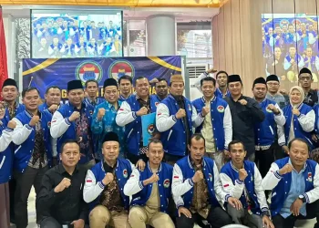 Kastomo Dikukuhkan sebagai Ketua IKA PMII Rayon Alkindi FKIP Unisma 2026-2031