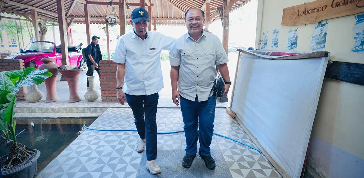 Kemensos Dan Bank Mandiri Perkuat Umkm Desa Karanganyar Dengan Bantuan Usaha Sablon 1