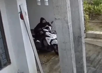 Komplotan Curanmor Beraksi di Desa Sumberbrantas Kota Batu, Terekam CCTV