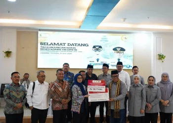 Bantuan Kemensos untuk Lampung. Foto/dok