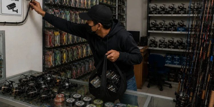 Modus Matikan CCTV, Pemuda di Wagir Curi Puluhan Peralatan Pancing
