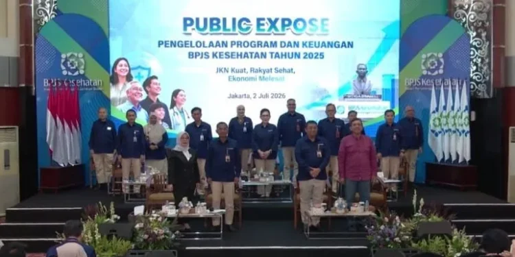 BPJS Kesehatan sampaikan capaian kinerja dalam agenda Public Expose, peserta program JKN tercatat 282,7 juta jiwa. /Foto: Dok. BPJS Kesehatan