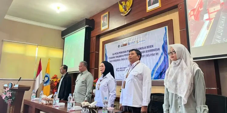 Unikama dipercaya menjadi tuan rumah uji petik pengukuran kinerja dosen di lingkungan LLDIKTI Wilayah VII. /Foto: Dok. Unikama.