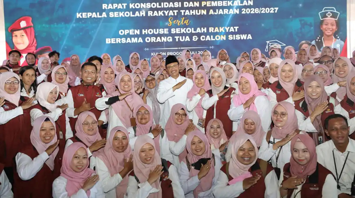 Rapat Konsolidasi dan Pembekalan Kepala Sekolah Rakyat