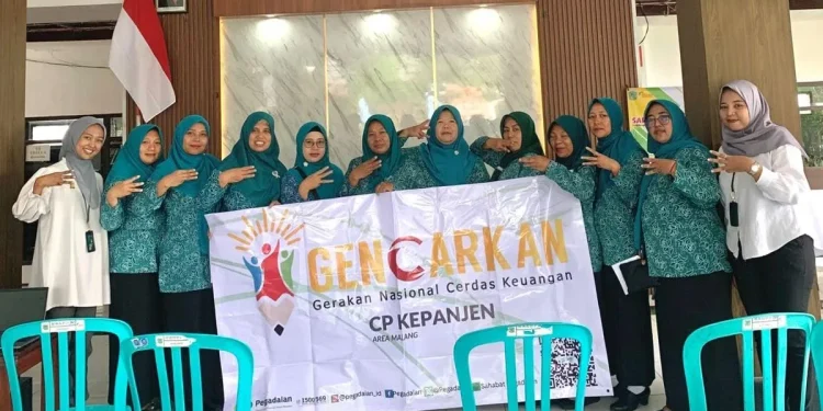 Kegiatan literasi keuangan yang digalakkan Pegadaian CP Kepanjen. Foto: dok. Pegadaian CP Kepanjen