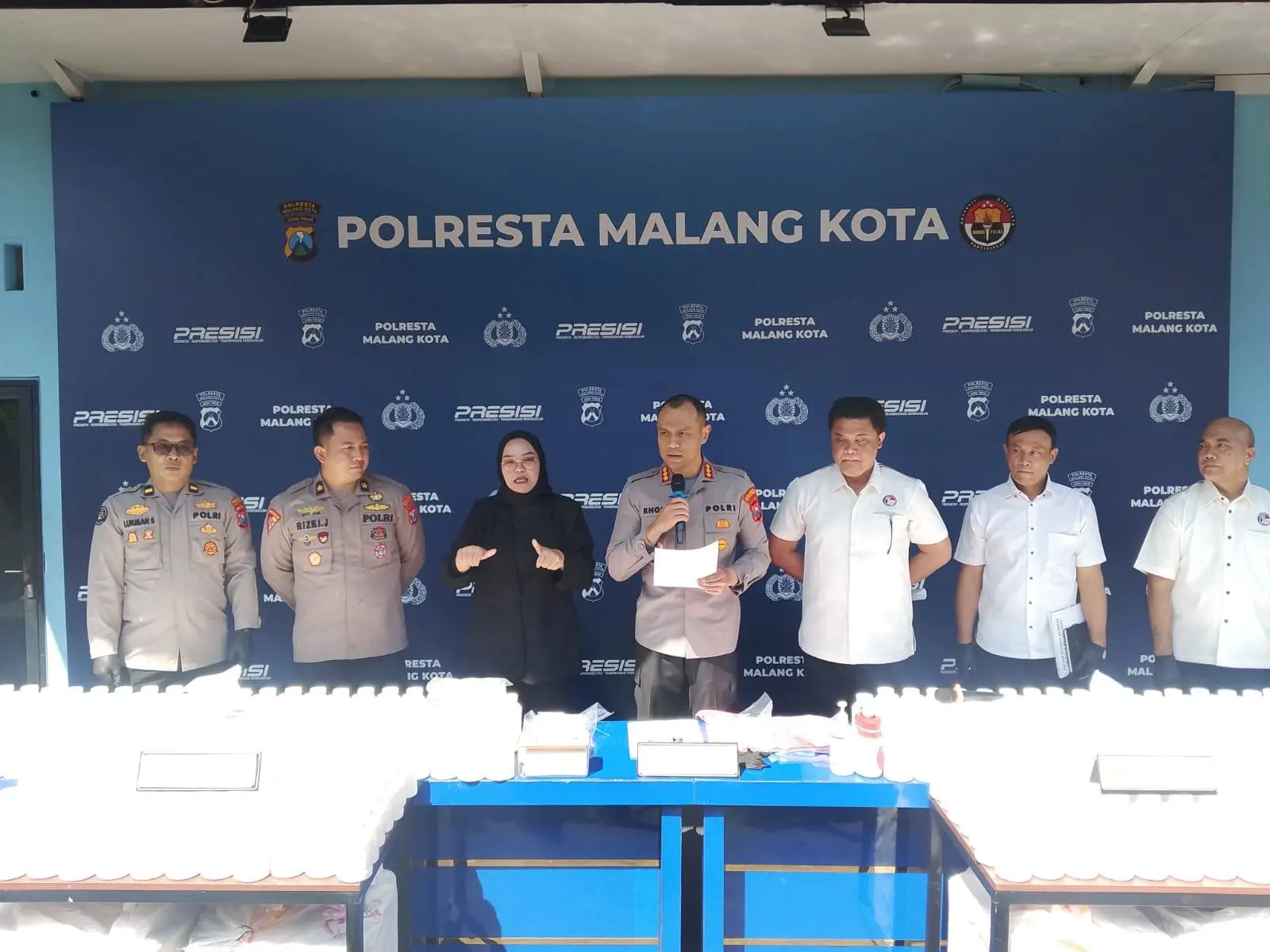 Barang bukti Narkoba