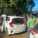 Mobil Honda Jazz yang dicuri tersangka. Foto: Polres Malang