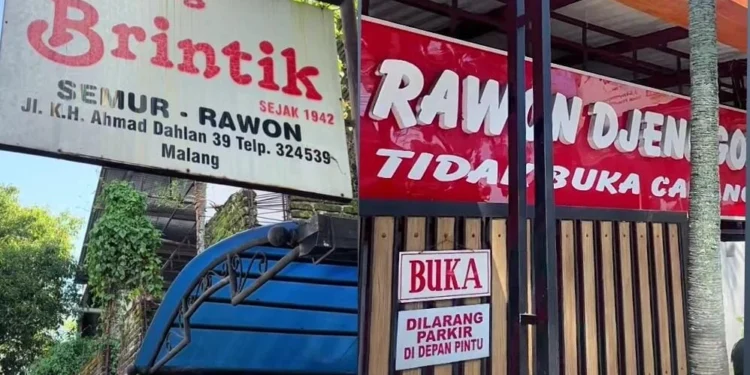 Tetap Kuliner Favorit, Keunikan Kuah Hitam dan 5 Tempat Rawon Enak di Malang