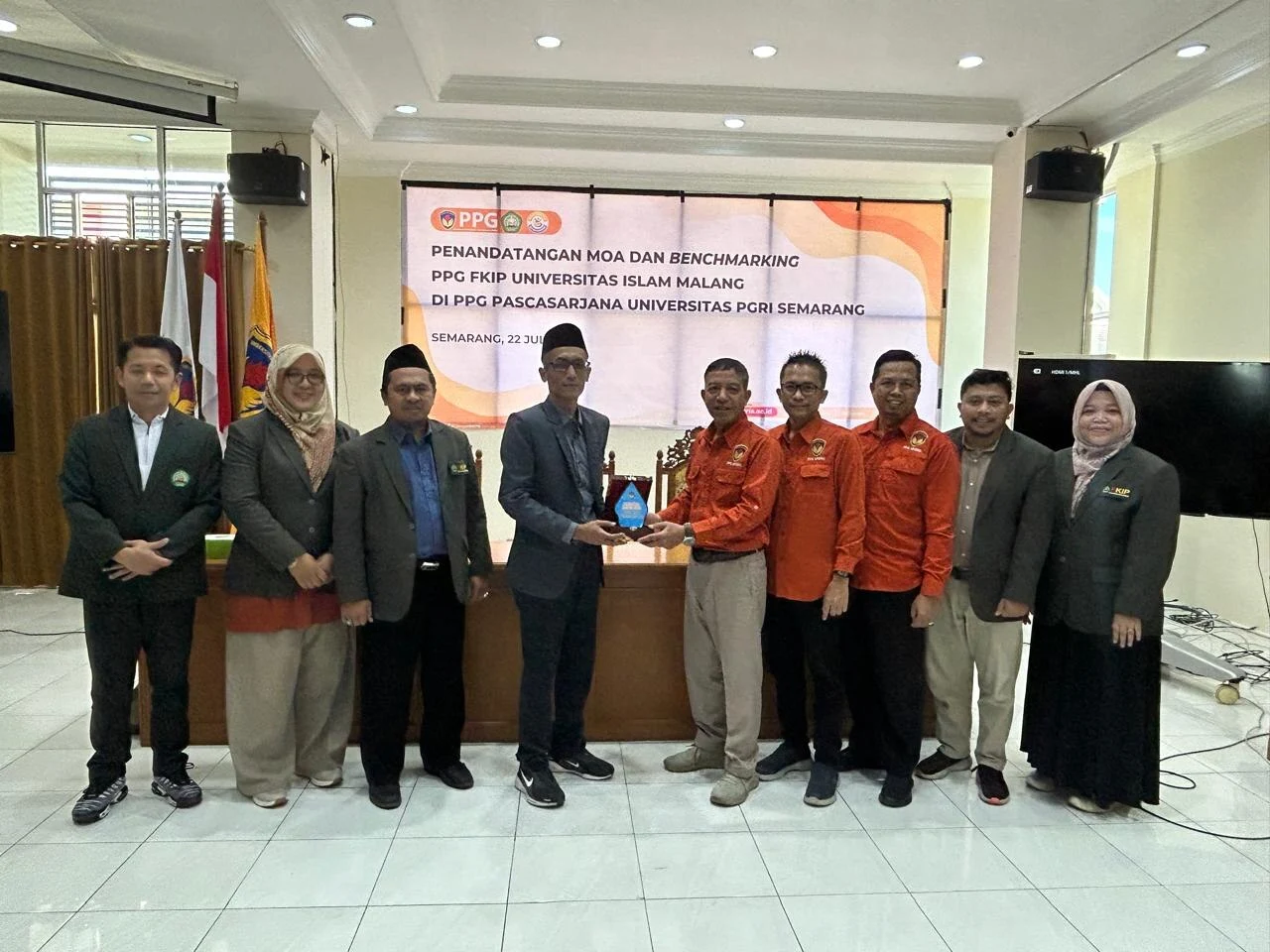 Tim PPG FKIP UNISMA Lakukan Benchmarking ke PPG Pascasarjana UPGRIS Semarang