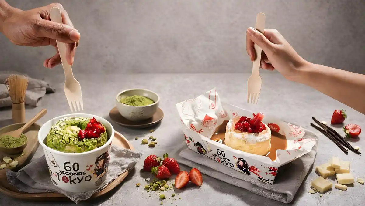 dessert 60 Seconds to Tokyo