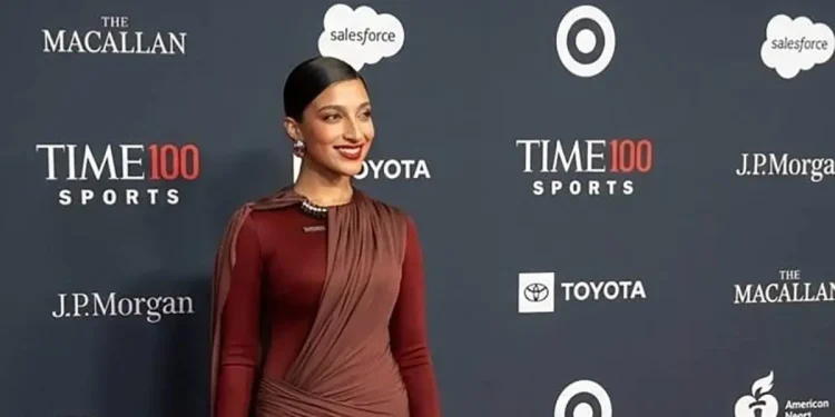 Wardah Rias Amna Al Qubaisi di TIME100 Sports Gala 2026
