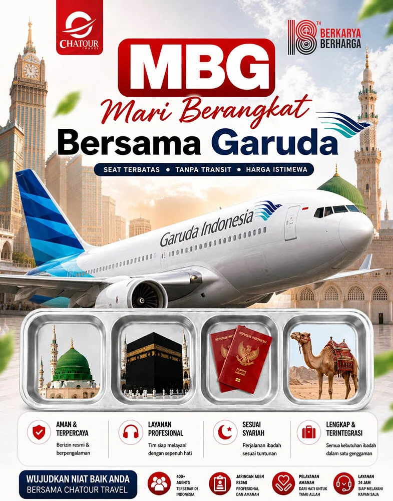 Wujudkan Impian Ke Baitullah Chatour Travel Luncurkan Program Mbg 18