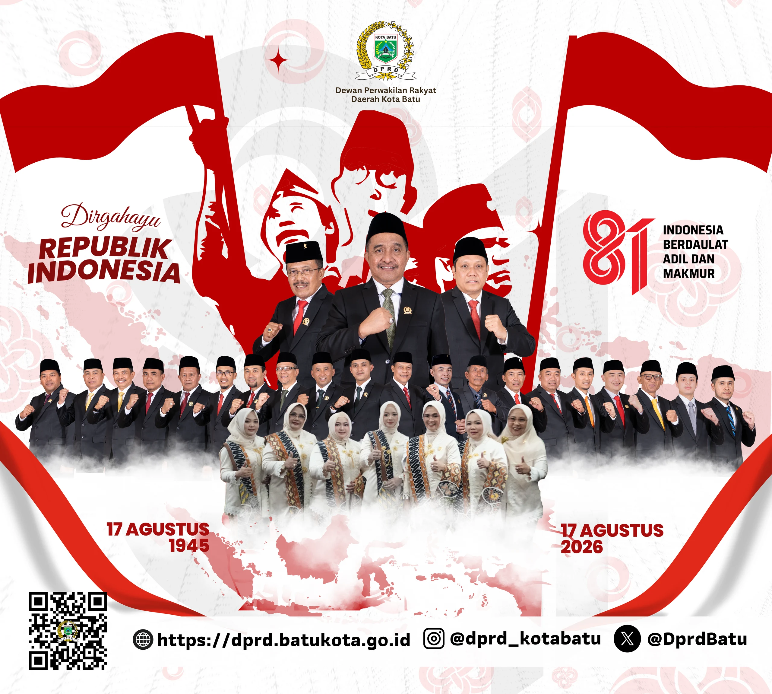 Backdrop Kemerdekaan 434x390 Cm 1