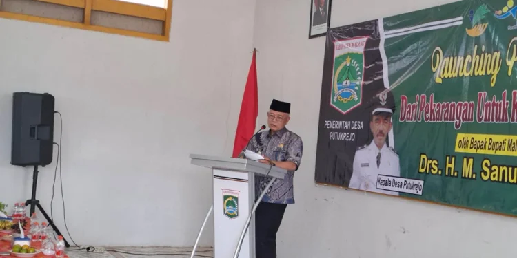 Bupati Malang Luncurkan Program Ketahanan Pangan, Bagikan 6 Ribu Bibit ke Warga Gondanglegi