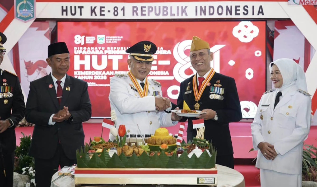 Bupati Malang Pimpin Upacara Hut Ke 81 Ri Di Pendopo Agung 35