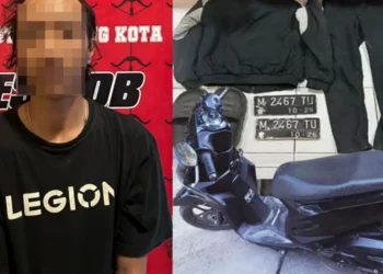 Curi Motor di Kos, Pria 27 Tahun Dibekuk Satreskrim Polresta Malang Kota
