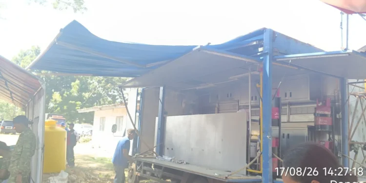dapur umum kemensos - Dapur Umum Kemensos Layani Warga Terdampak Gempa di Nagekeo