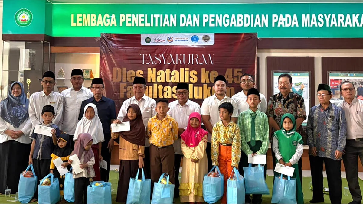 Dies Natalis Ke 45 Fh Unisma Pacu Kontribusi Menuju World Class University 35