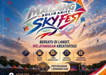 Festival layang-layang - Festival Layang-Layang Meriahkan HUT RI di Kota Malang