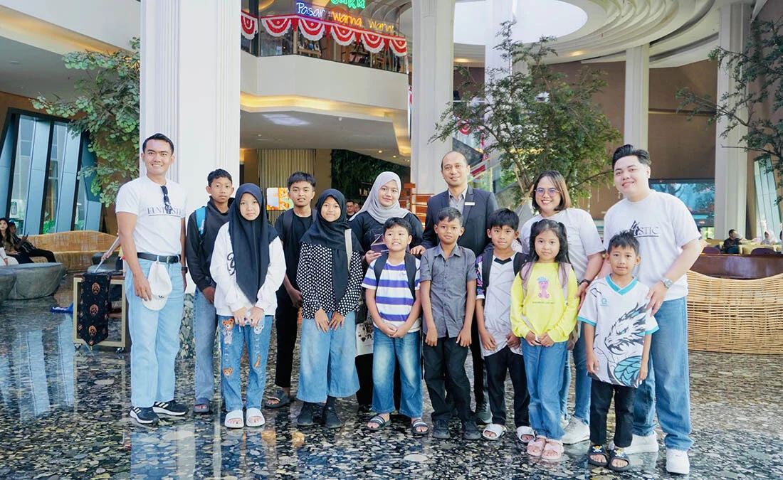 Grand Mercure Malang Mirama Ajak 10 Anak Asuh Wisata Edukasi Sambut Tahun Ajaran Baru