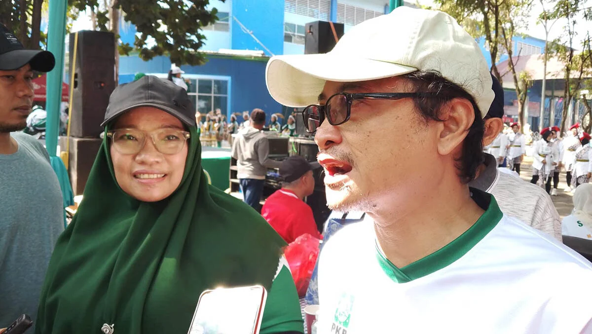 Hasanuddin Wahid-Hikmah Bafaqih Gelar Lomba Senam Haha Hihi di Kota Malang