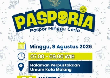 Imigrasi Malang Buka Layanan Paspor di CFD Ijen, Siapkan 81 Kuota pada 9 Agustus