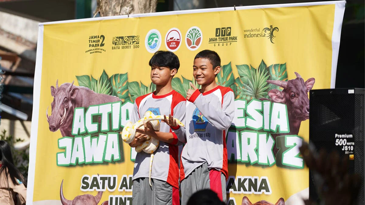 Jatim Park 2 Edukasi Pelajar Batu Tentang Satwa Endemik Indonesia 18