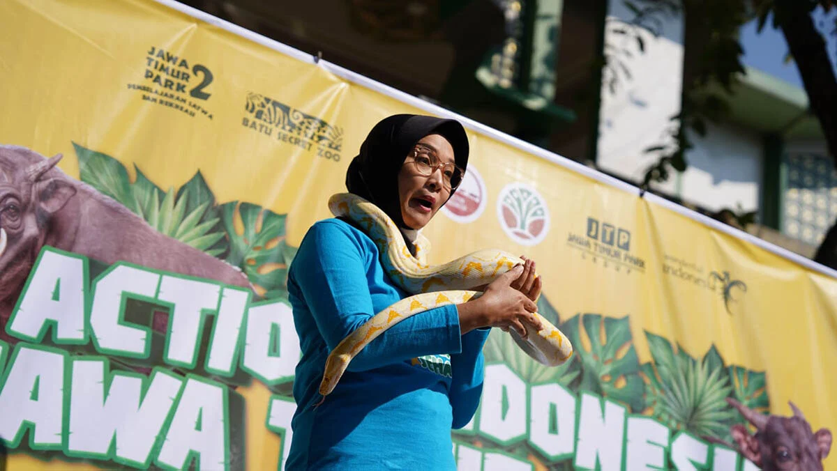 Jatim Park 2 Edukasi Pelajar Batu Tentang Satwa Endemik Indonesia 69