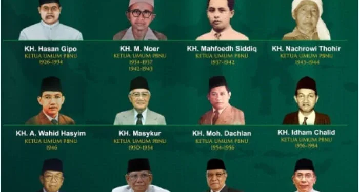 Jelang Pemilihan di Muktamar NU ke-35, Daftar Ketum PBNU dari Masa ke Masa