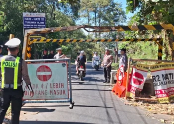 Jumlah Laka Terus Bertambah, Polisi Tutup Total Jalur Klemuk Kota Batu