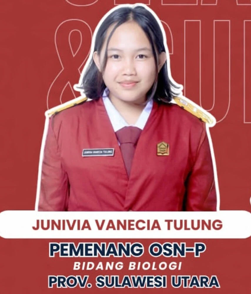 sekolah rakyat - Junivia, Siswi Sekolah Rakyat Minahasa yang Melaju ke Semifinal OSN
