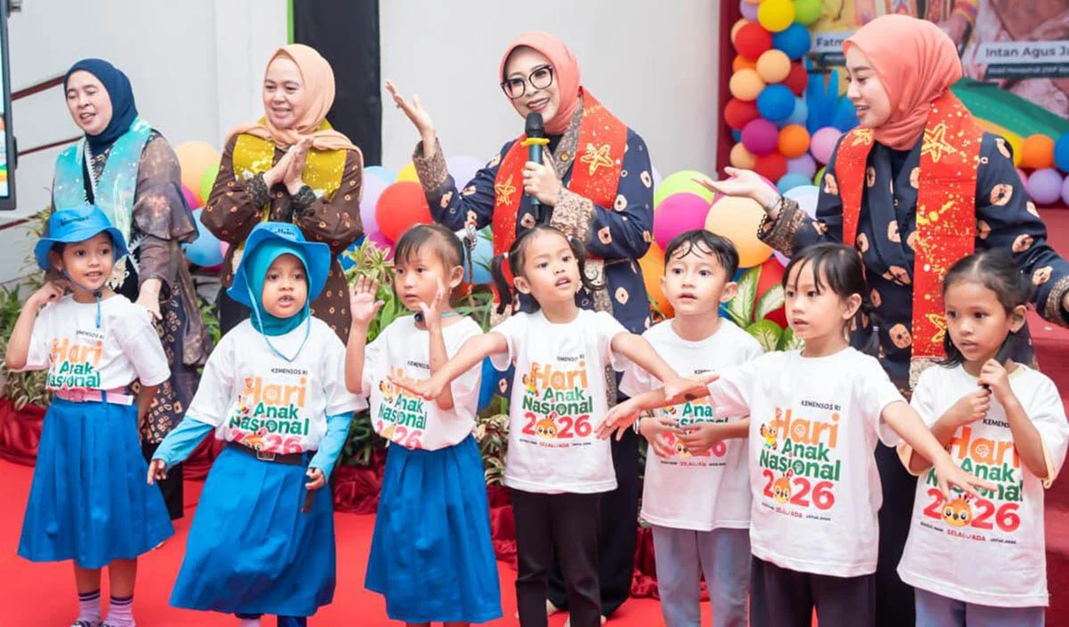 Kemensos,Pengasuhan anak gratis - Kemensos Hadirkan Layanan Pengasuhan Anak Gratis di Palembang