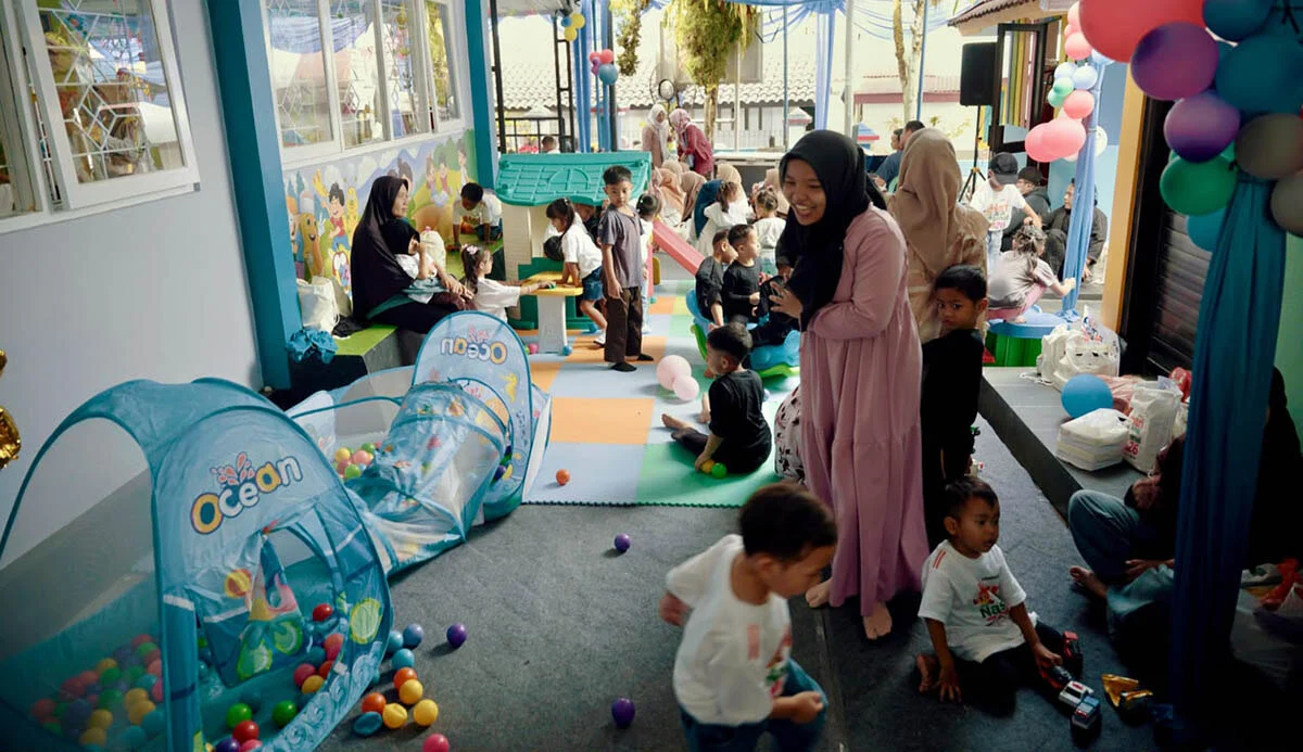 Kemensos Resmikan Taman Anak Sejahtera Di Banyumas Pada Peringatan Han 2026 35