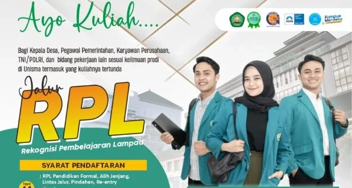 Kuliah Lebih Cepat, Jadwal Pendaftaran Program RPL Unisma Tahun Akademik 2026/2027