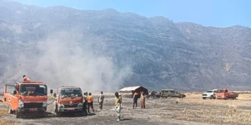 Luas Kebakaran Bromo Capai 742,70 Hektare