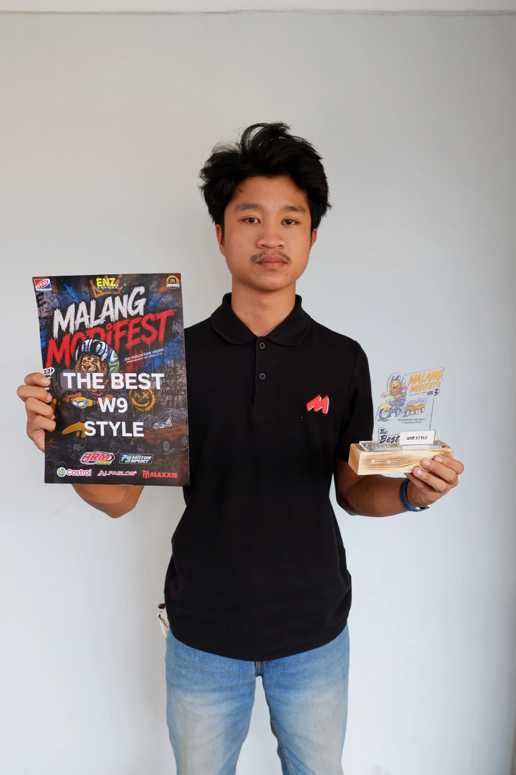 Mahasiswa Teknik Mesin ITN Malang Sabet Gelar 'The Best W9 Style' di Malang Modifest Vol 3