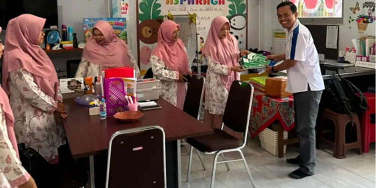 Polinema Dampingi POS PAUD Asparaga Susun Safety Plan