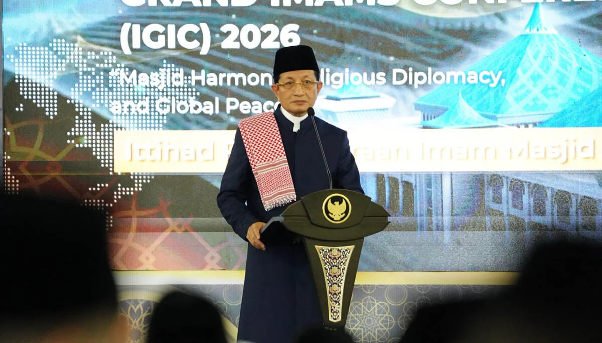 Rektor UIN Malang Dampingi Menag pada Tabligh Akbar IGIC 2026