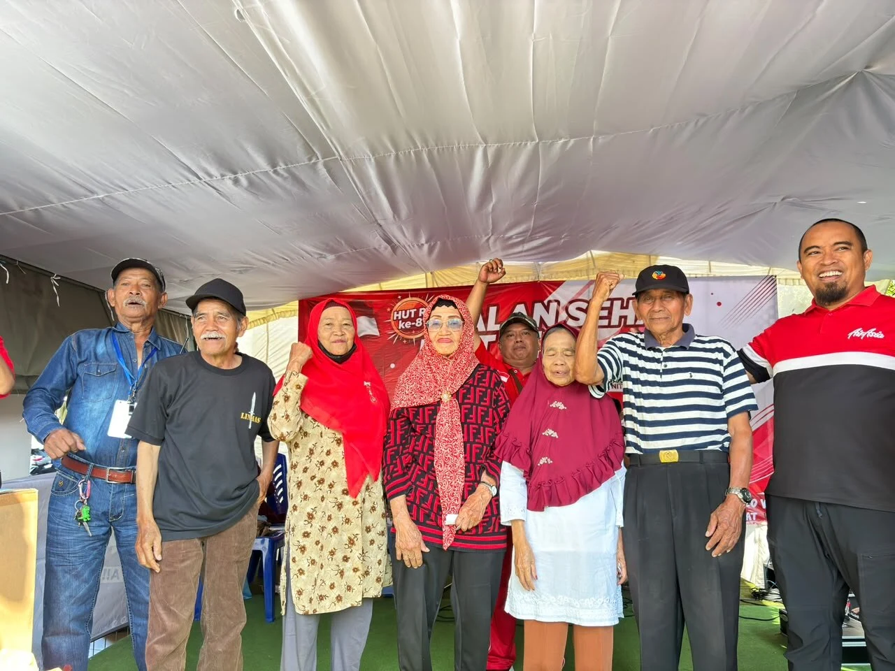 Rendra Kunjungi Empat Titik Senam dan Jalan Sehat di Malang