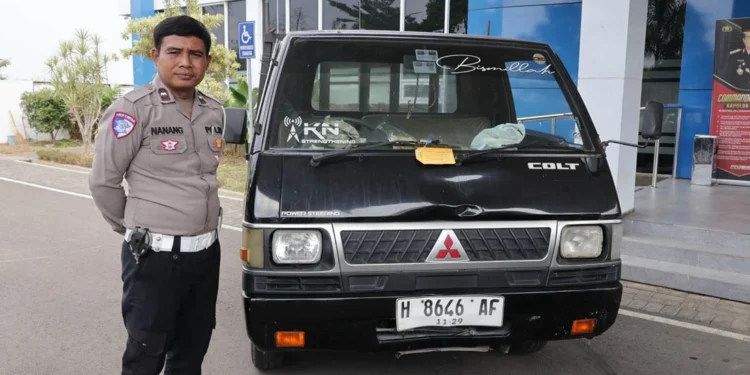 Sopir L300 Tersangka usai Tabrak Bocah hingga Tewas di Kromengan Malang