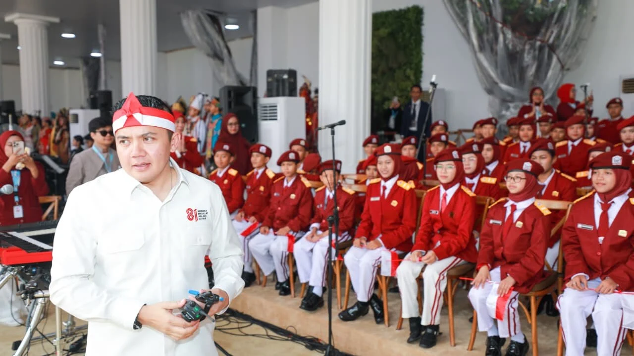 Tampil di Istana Merdeka, 100 Siswa Sekolah Rakyat Bawa Lagu Hari Merdeka